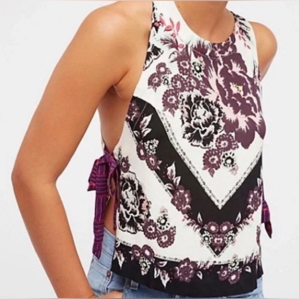 NWOT Free People This Sweet Love Tie Side